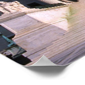 Poster Bâtiment de la Cour suprême des États-Unis (Coin)