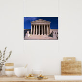 Poster Bâtiment de la Cour suprême des États-Unis (Cuisine)