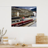 Poster Bâtiment de la gare de Brig (Cuisine)