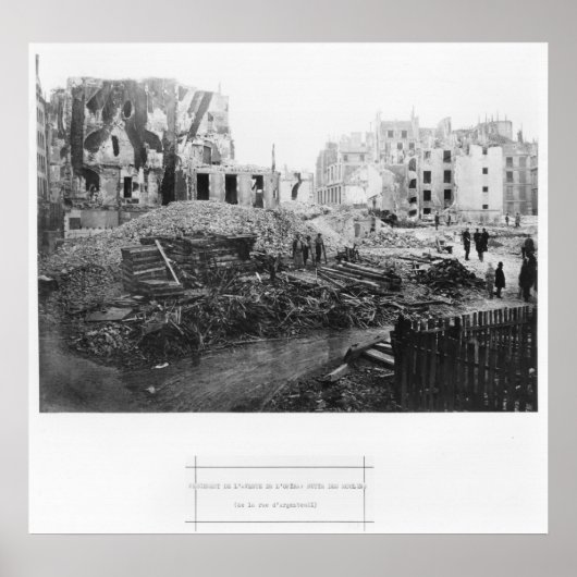 Poster Bâtiment de l'avenue de l'Opéra (Devant)