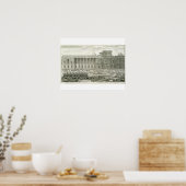 Poster Bâtiment de l'entrée principale du Louvre, Paris (Cuisine)