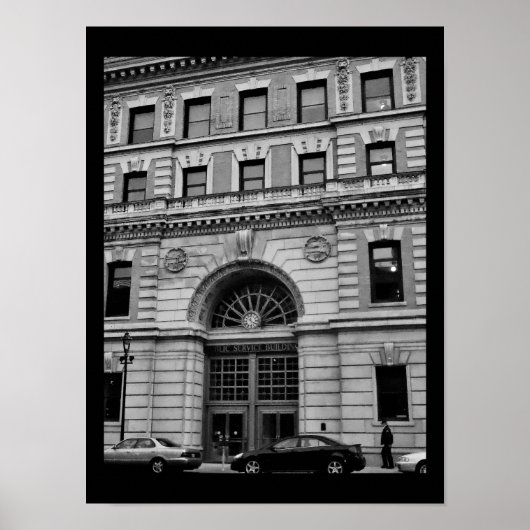 Poster Bâtiment de Milwaukee (Devant)