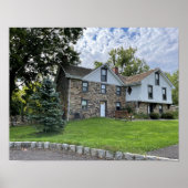 Poster Bâtiment de parc avec arbre (Devant)