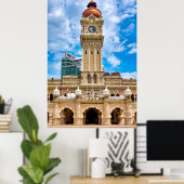Poster Bâtiment de Sultan Abdul Samad (Bureau à domicile)