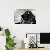 Poster Bâtiment des communications de grain (Bureau à domicile)