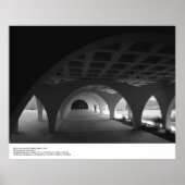 Poster Bâtiment des humanités, mars 1966 par Ansel Adams (Devant)