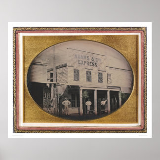 Poster Bâtiment d'Express Adams & Co. (40129)