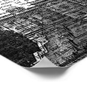 Poster Bâtiment du Capitole américain et ballons à air ch (Coin)