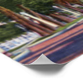 Poster Bâtiment du Capitole de l'État Cheyenne Wyoming (Coin)