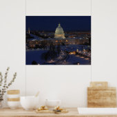 Poster Bâtiment du Capitole des États-Unis, Washington DC (Cuisine)
