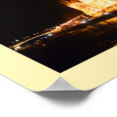 Poster Bâtiment du Parlement à Budapest (Coin)