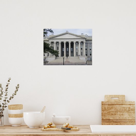 Poster Bâtiment du Trésor (Cuisine)