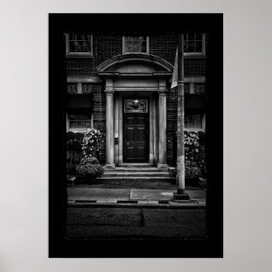 Poster Bâtiment Duplate Canada no 1 avec frontière