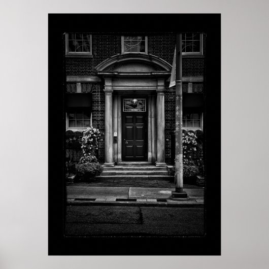 Poster Bâtiment Duplate Canada no 1 avec frontière (Devant)