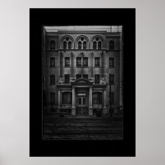 Poster Bâtiment E.W. Gillett no 1 avec frontière (Devant)