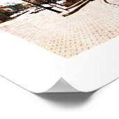 Poster Bâtiment en fer plat de Toronto sur Front street (Coin)