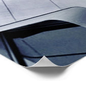 Poster Bâtiment en hauteur gris (Coin)