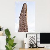 Poster bâtiment Flatiron  (Bureau à domicile)
