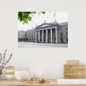 Poster Bâtiment GPO, O'Connell Street Dublin Irlande (Cuisine)