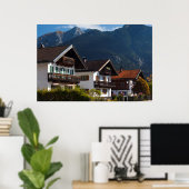 Poster Bâtiment Graffito de Bavière (Bureau à domicile)