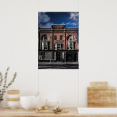 Poster Bâtiment Joseph White n° 11 Version couleur (Cuisine)
