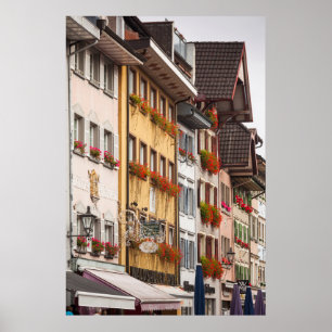 Poster Bâtiment le long de Kaiserstrasse