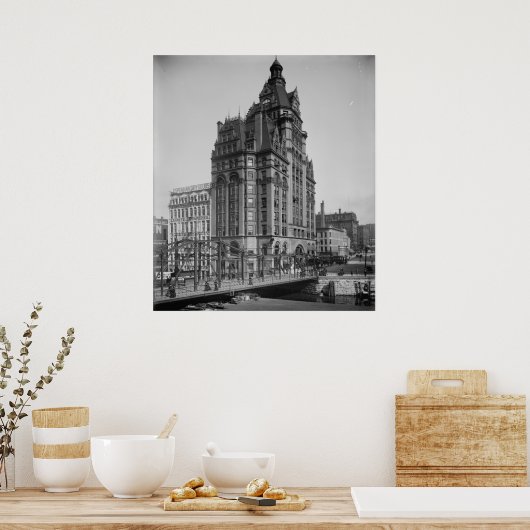 Poster Bâtiment Pabst (Cuisine)