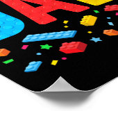 Poster Bâtiment principal Briques Blocs Famille Faune (Coin)