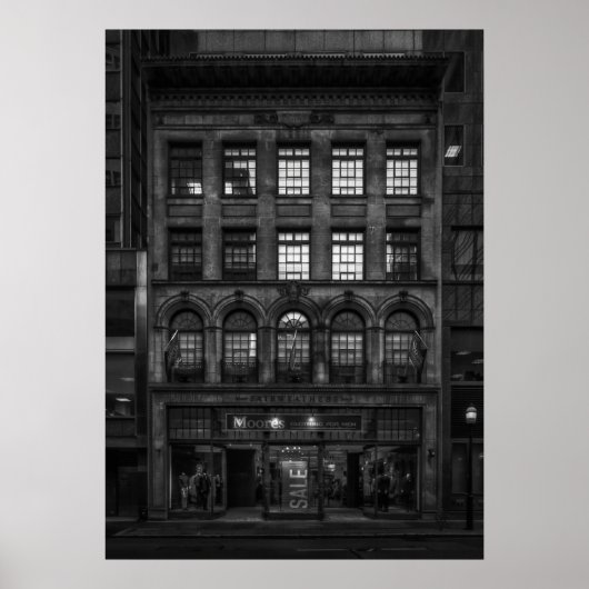 Poster Bâtiment Robert Fairweather no 1 (Devant)