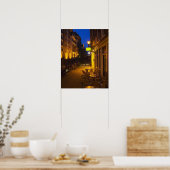 Poster Bâtiments avec façade du 17e ou 18e siècle et (Cuisine)