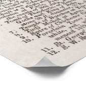 Poster Bâtiments célèbres (Coin)