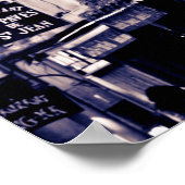 Poster Bâtiments de la vieille ville, France (Coin)