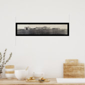 Poster Bâtiments de l'Académie navale Photo 1909 (Cuisine)