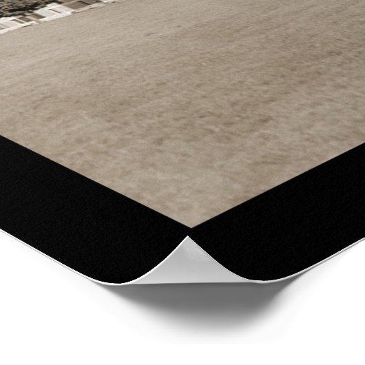 Poster Bâtiments de West Point Photo 1909 (Coin)