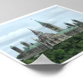 Poster Bâtiments du Parlement du Canada (Coin)