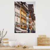 Poster Bâtiments le long de Kaiserstrasse (Cuisine)
