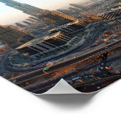 Poster Bâtiments le long de Sheikh Zayed Road, Dubaï 2 (Coin)