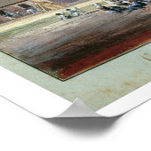 Poster Bâtiments missionnaires, St. Johns, Antigua (avec (Coin)