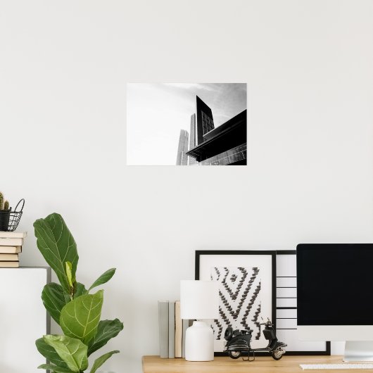 Poster Bâtiments urbains (Bureau à domicile)