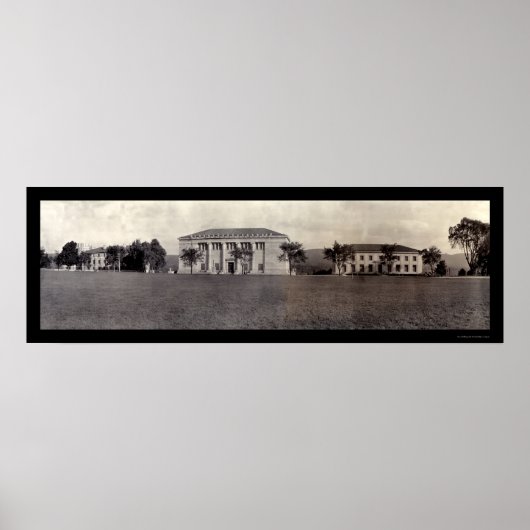 Poster Bâtiments West Point Photo 1909 (Devant)