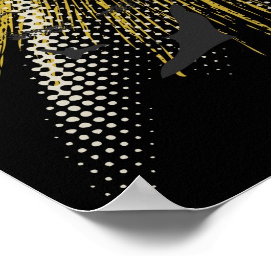 Poster Batman à vélo (Coin)