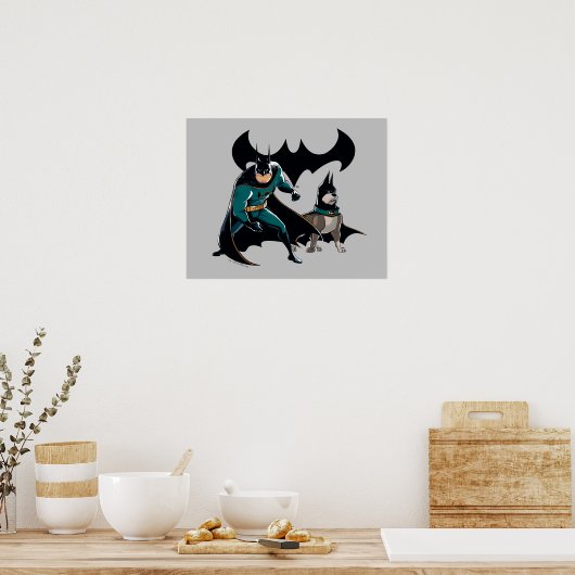 Poster Batman & Ace (Cuisine)