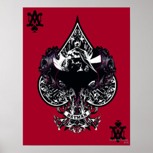 Poster Batman Ace of Spaces Crest gothique