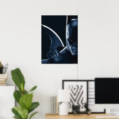 Poster Batman : Arkham Asylum | Batman Closeup (Bureau à domicile)