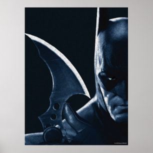 Poster Batman : Arkham Asylum   Batman Closeup