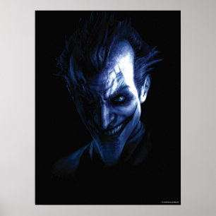 Poster Batman : Arkham Asylum Le Joker Dans L'Ombre
