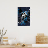 Poster Batman avec collage de nouage (Cuisine)