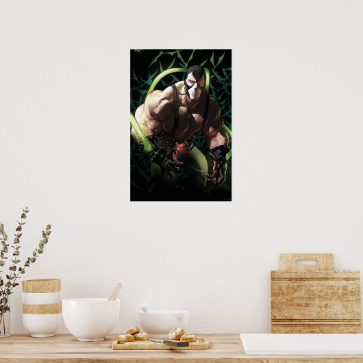 Poster Batman Bane Bat Swarm Illustration (Cuisine)