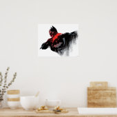 Poster Batman Batarang cramoisi (Cuisine)