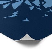 Poster Batman Bust brisé Avec Logo Or (Coin)